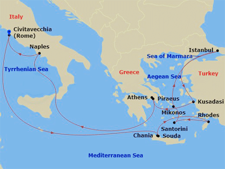 Italy, Turkey & Greece Cruise