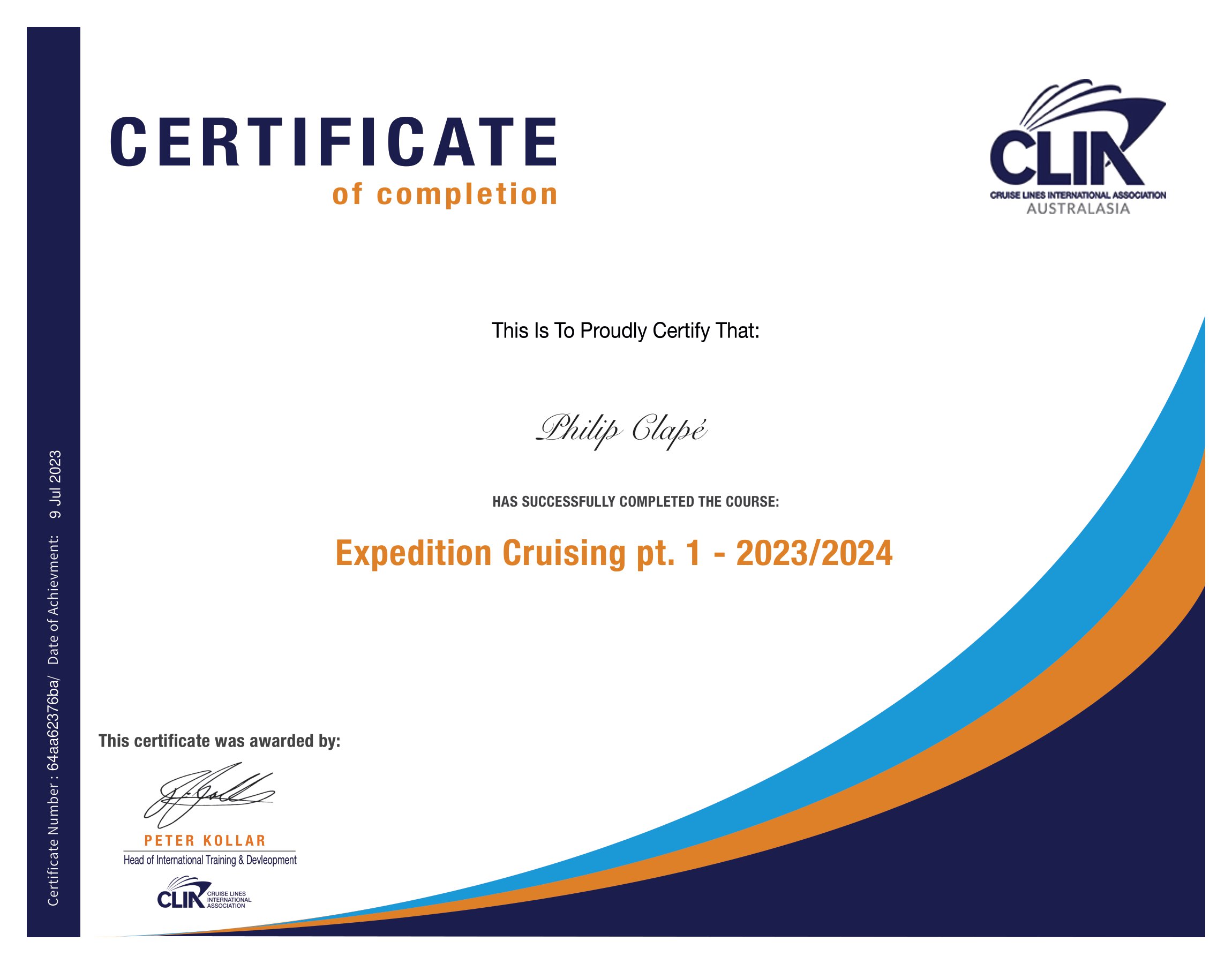 CLIA Expedition Cruising part 1