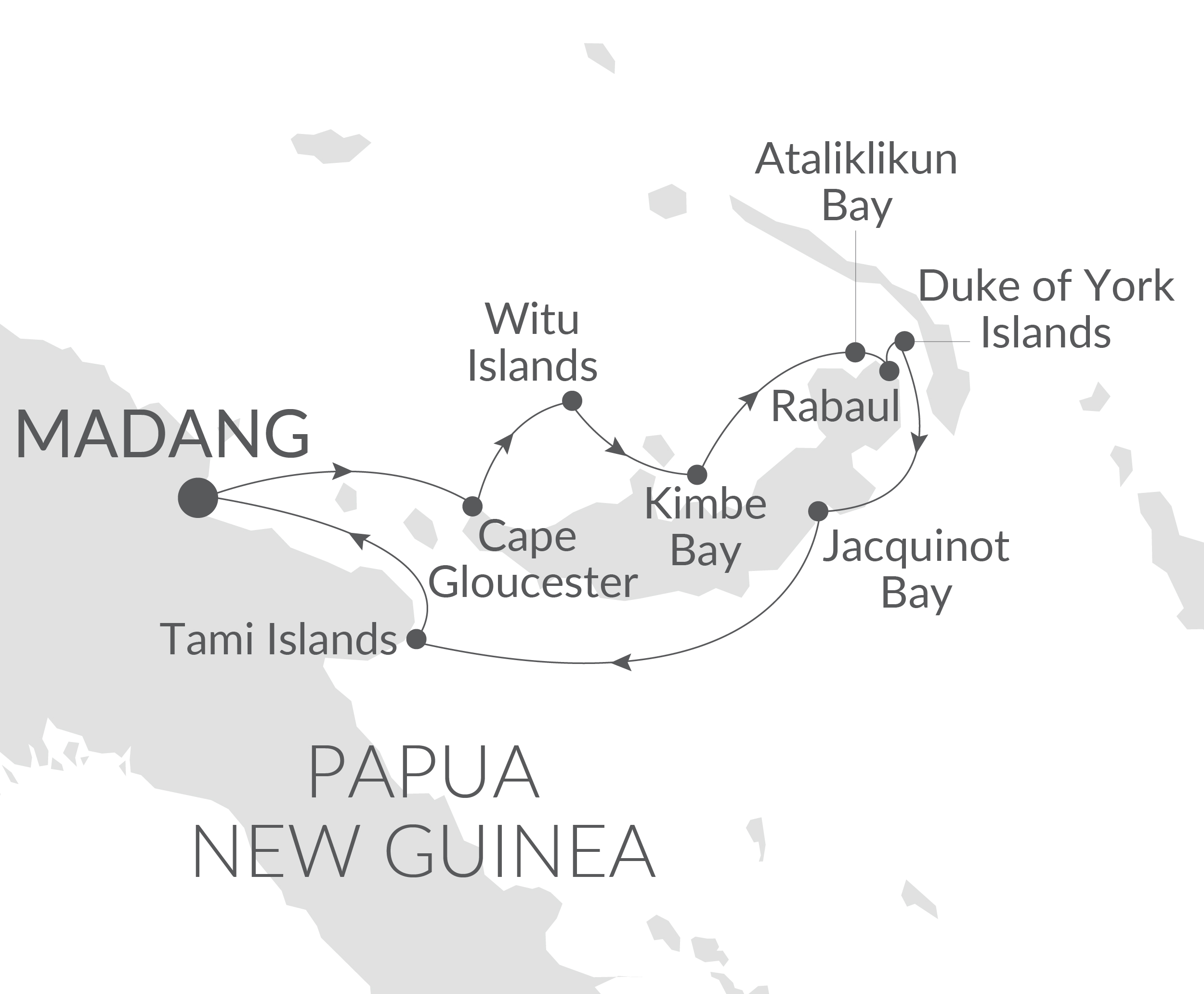 Circumnavigation of New Britain Island