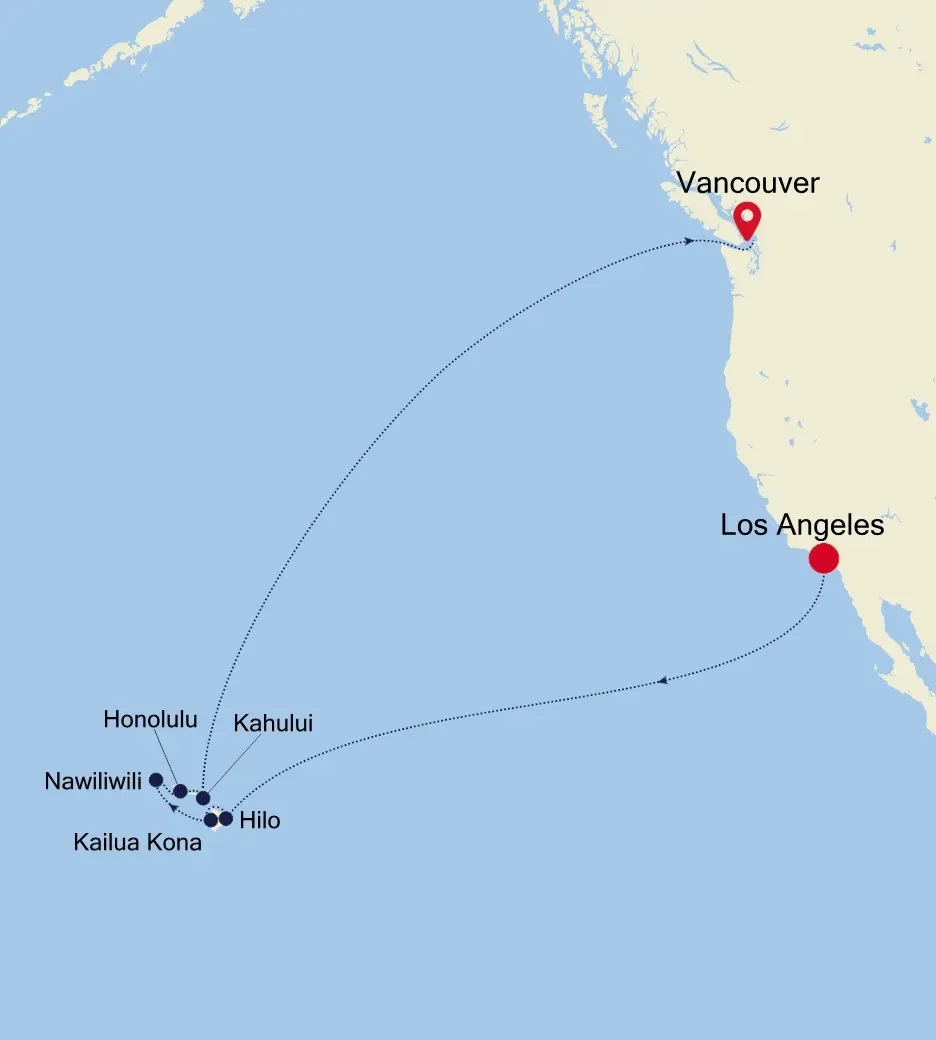 19-Day Los Angeles to Vancouver