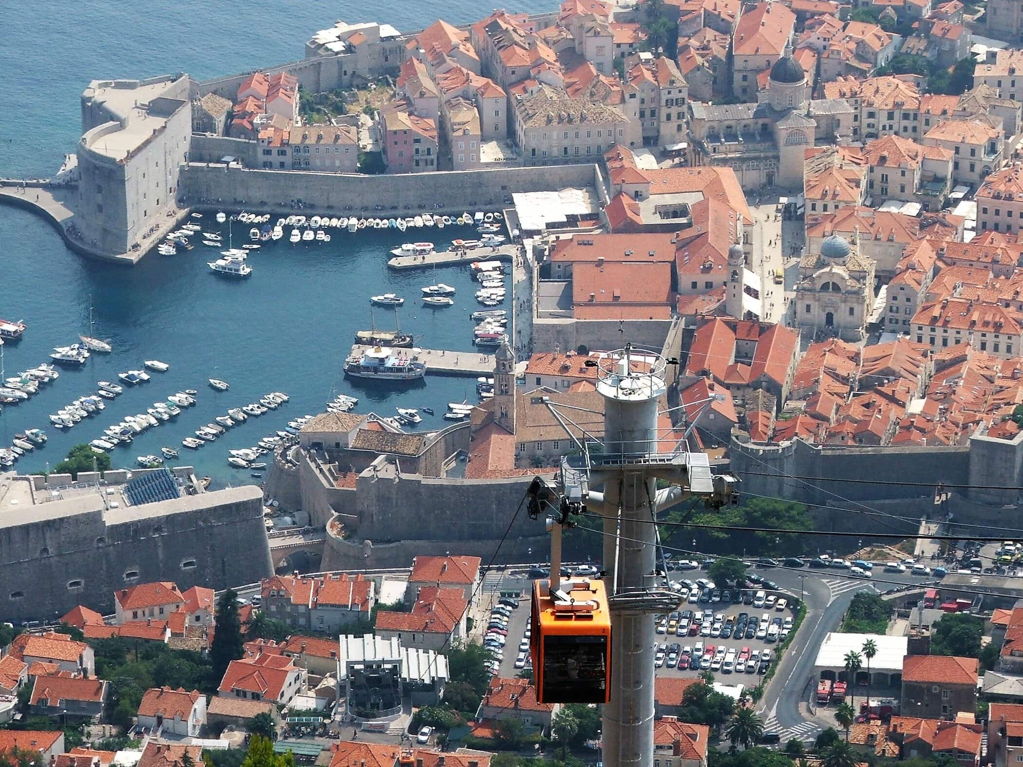 Dubrovnik Mount Srd Cable Car - Image by Holidays Beckon
