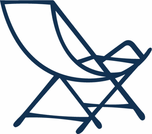 Holidays Beckon Deck Chair Icon