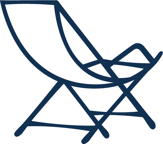 Holidays Beckon Deck Chair Icon