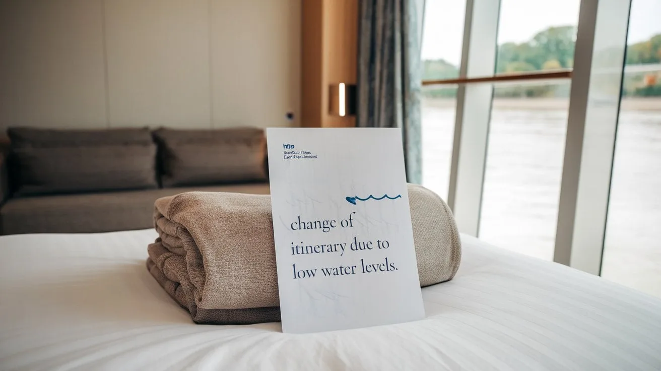 Notes left on river cruise