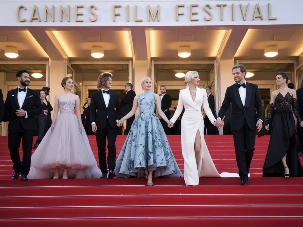 A red carpet event in Cannes