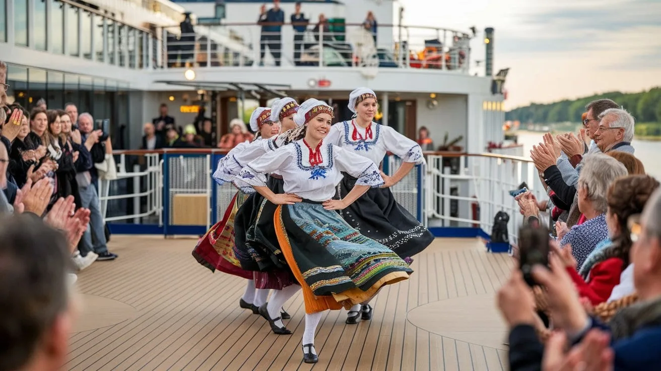 Onboard local entertainers