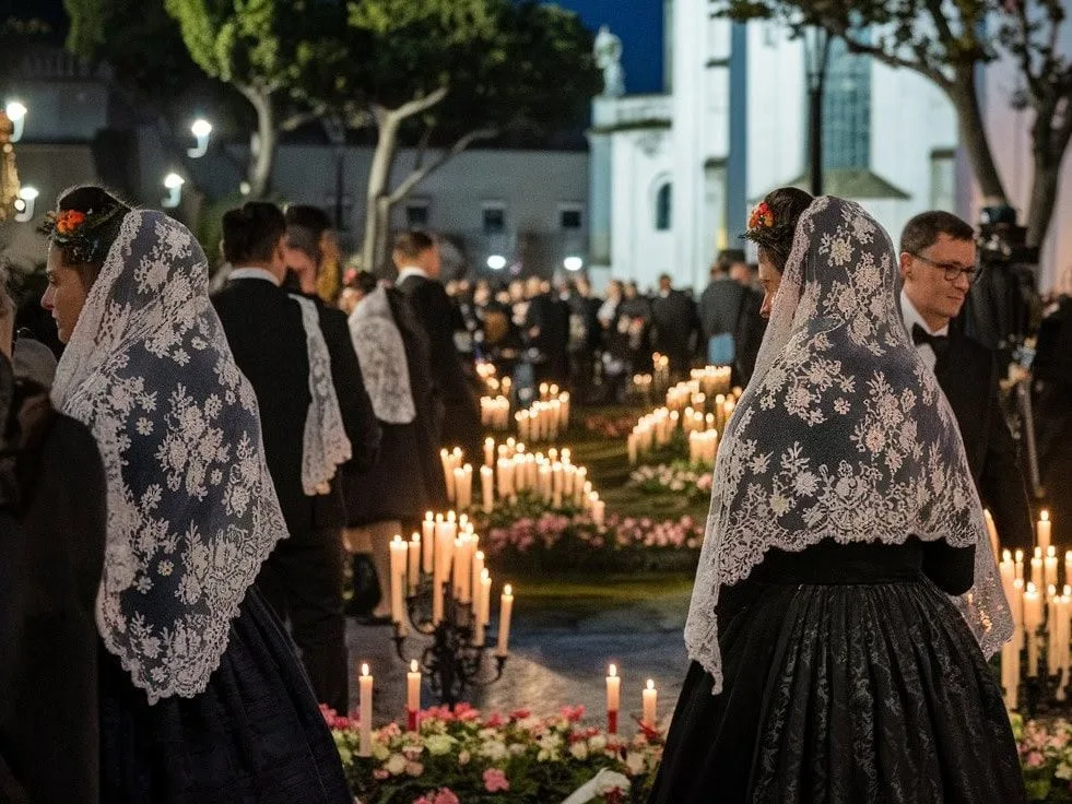 A Photo Of Candlelit Vigils Processions And Family