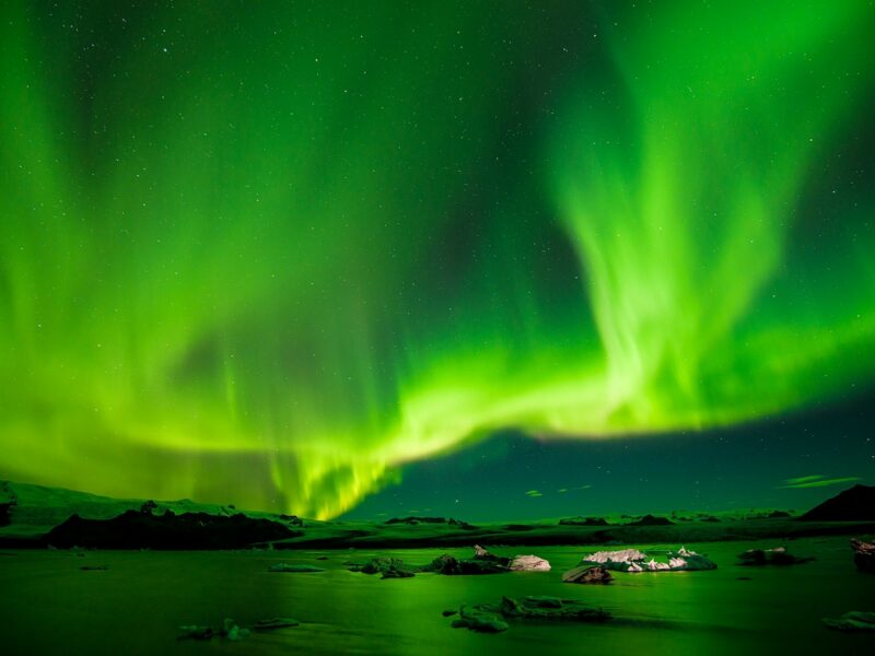 Aurora Borealis Iceland - Image by v2osk on Unsplash
