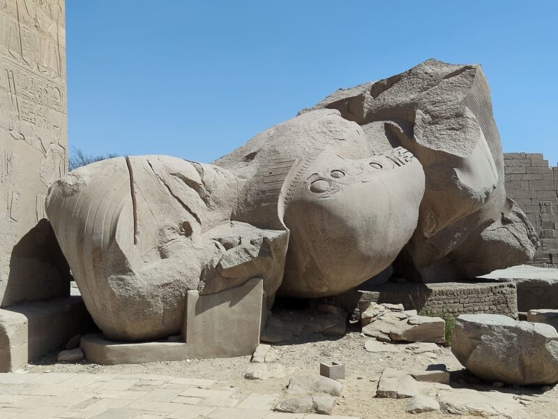 Colossal statue of Ramesses II - Ramesseum - Image by Holidays Beckon