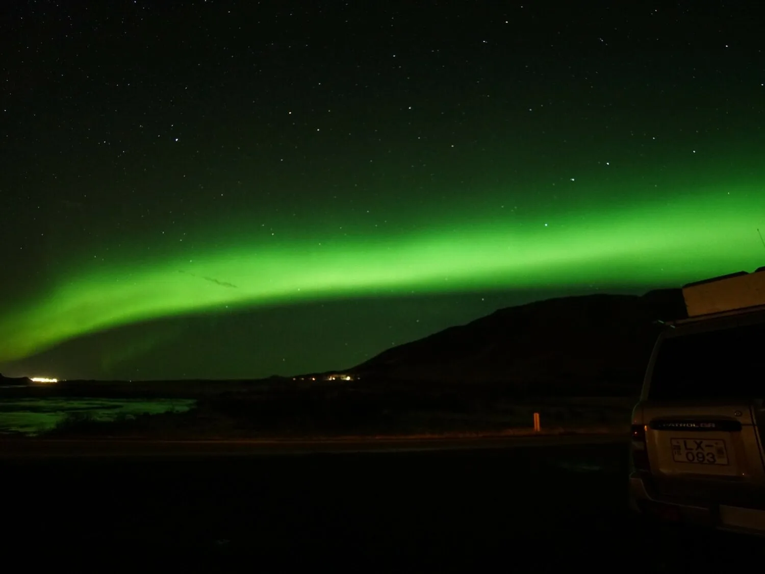 Northern Lights over Reykjavik - Image by Gandri