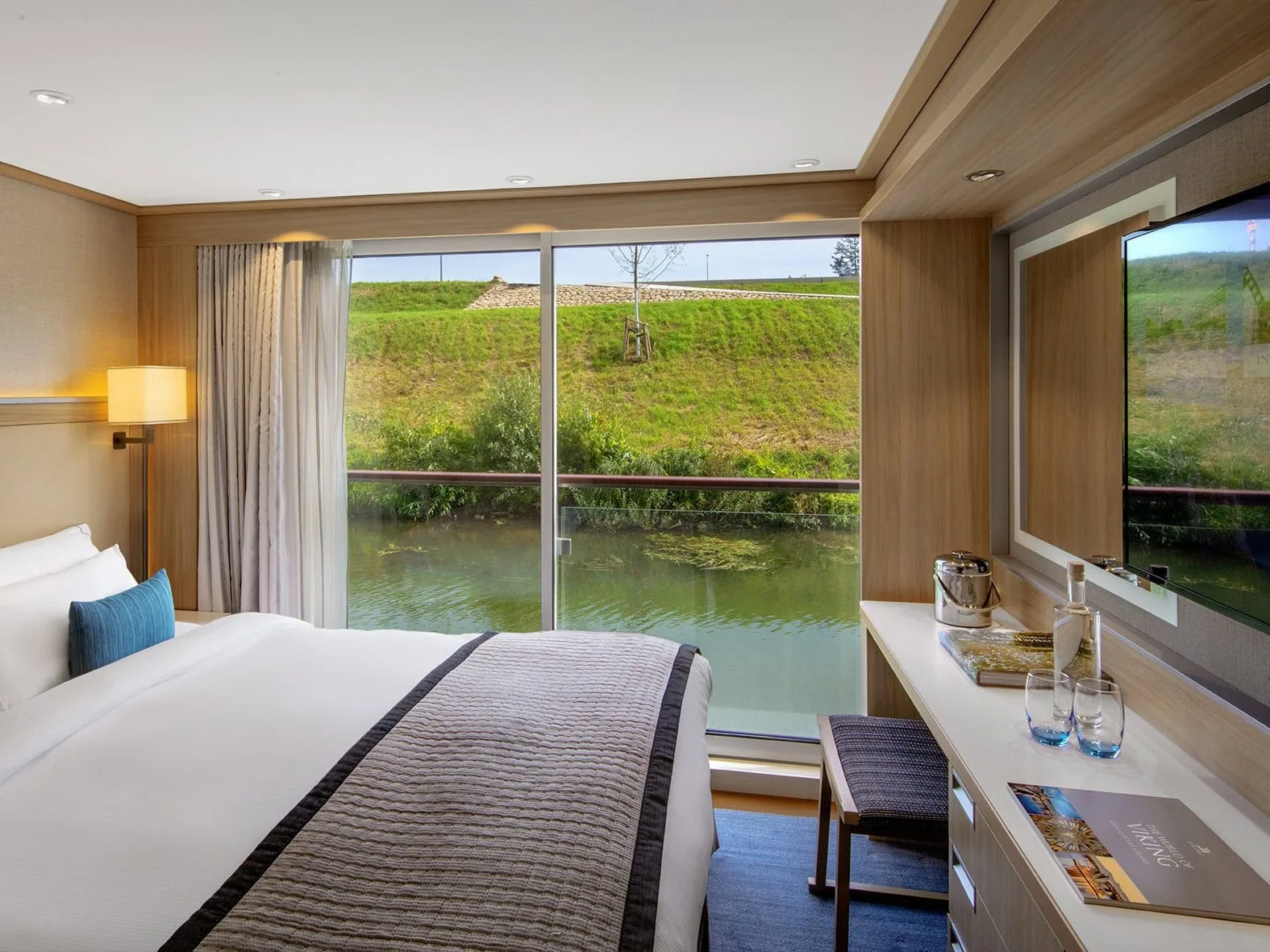 French Balcony Stateroom - Image by Viking Cruises