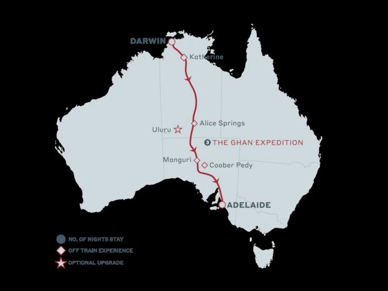 The Ghan Expedition - Darwin to Adelaide