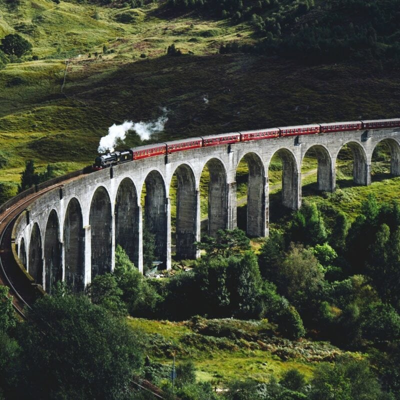 Glen Finnan Viaduct - Image by Jack Anstey on Unsplash