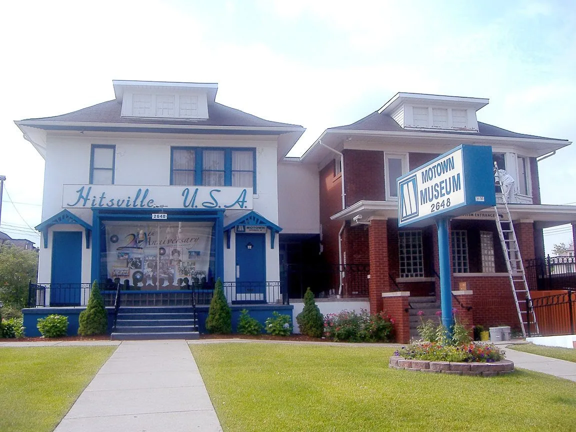 Hitsville USA - Image by Blob4000 at English Wikipedia Public domain via Wikimedia Commons