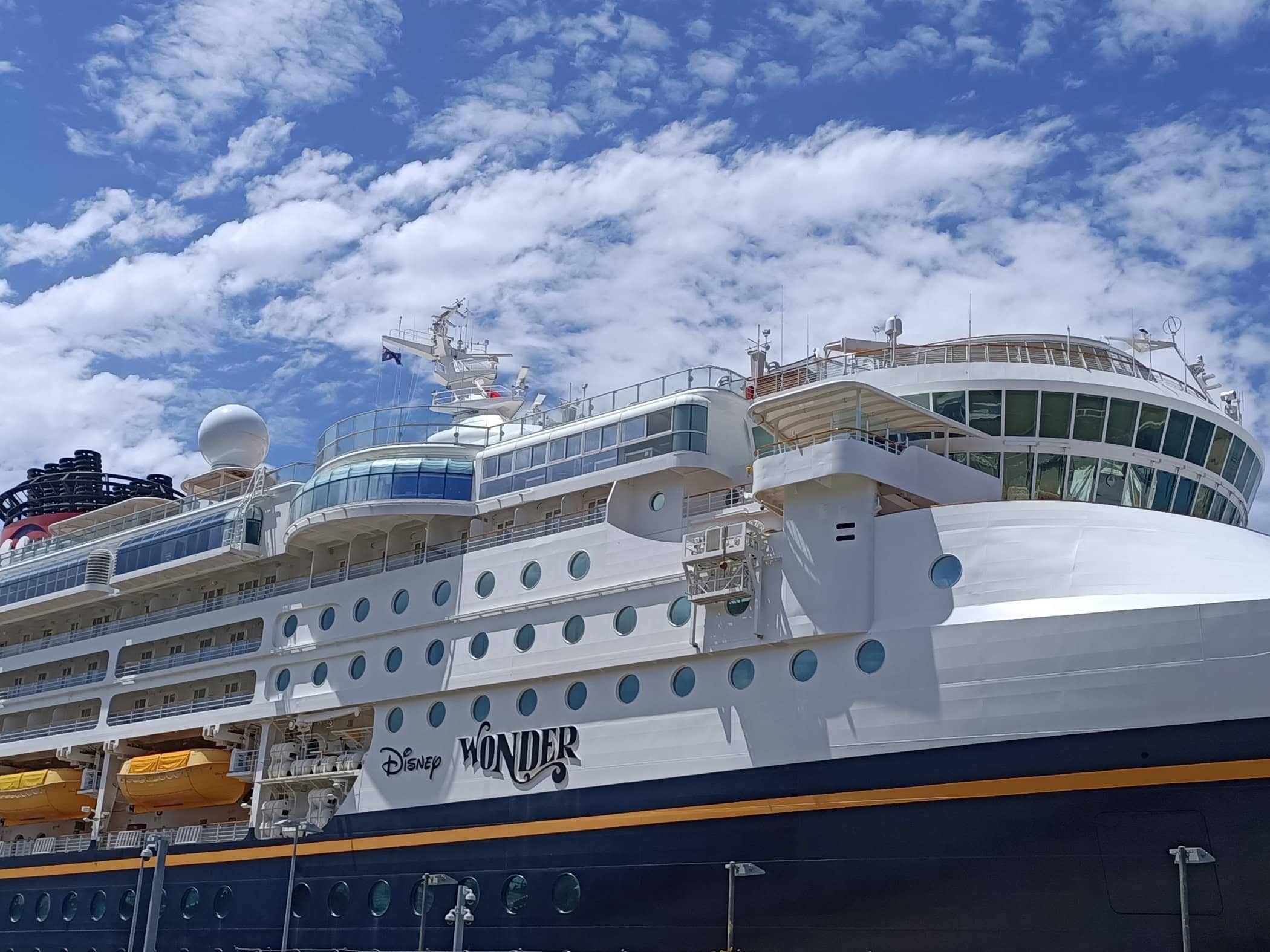 Disney Wonder White Bay Cruise Terminal Sydney - Image by Holidays Beckon