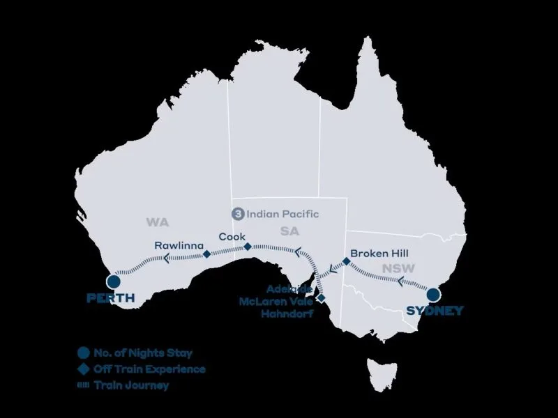 Indian Pacific - Sydney to Perth