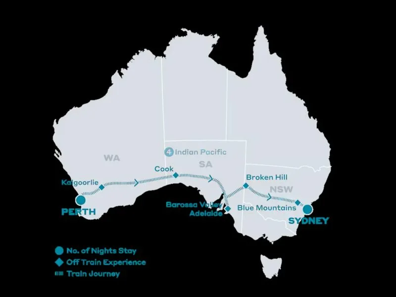 Indian Pacific - Mighty Nullarbor