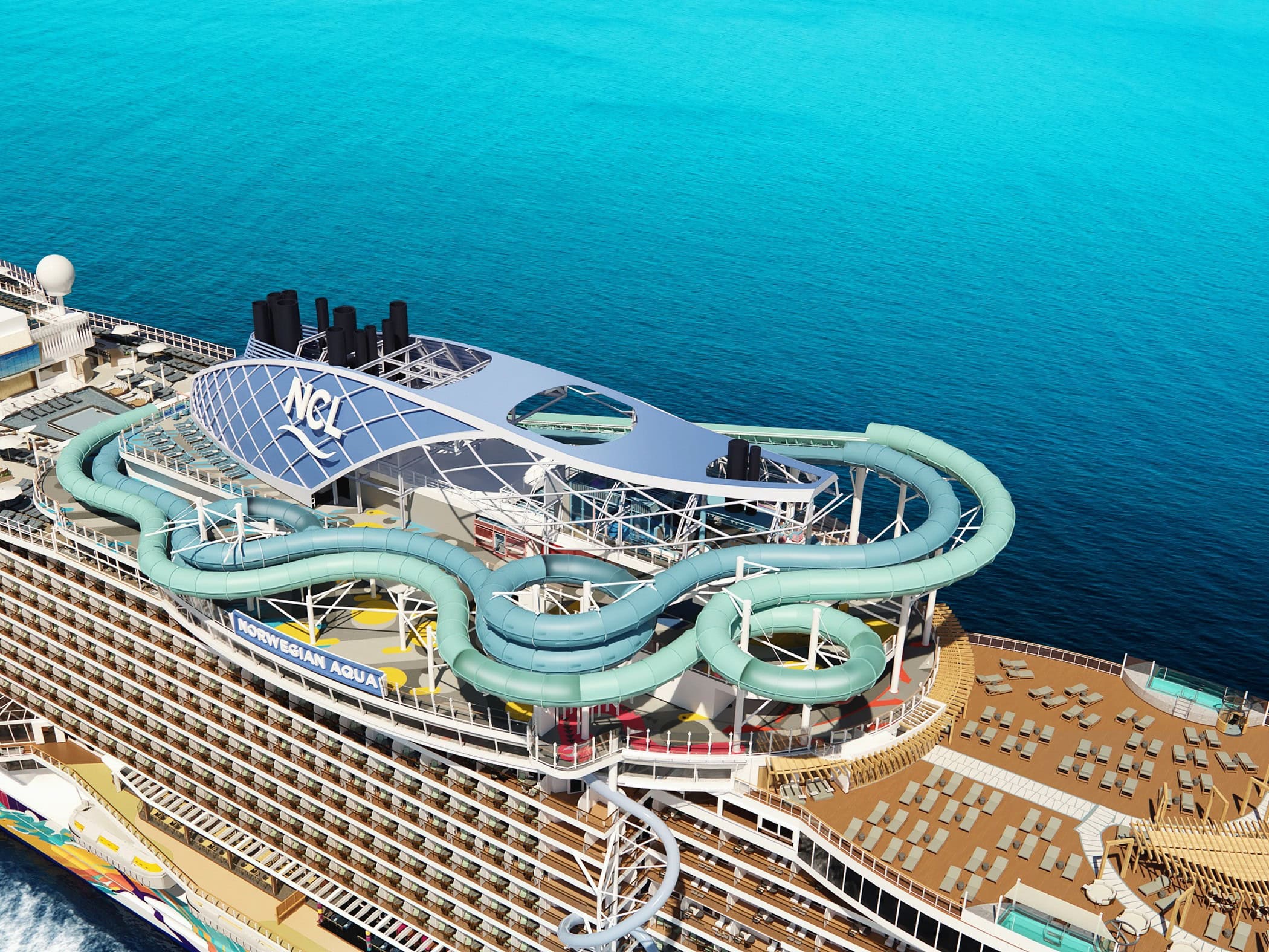Norwegian Aqua Slidecoaster