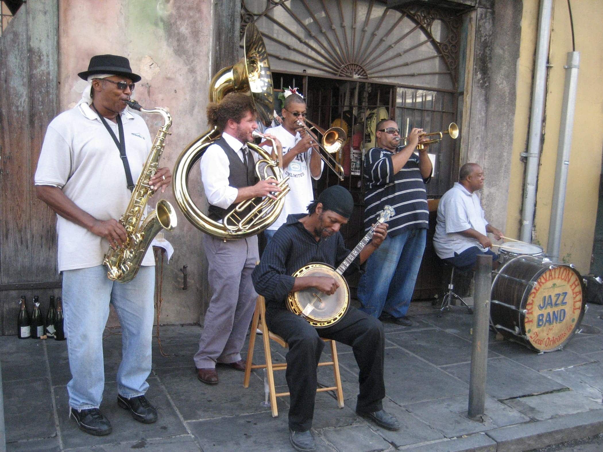 Preservation Hall Band JaquesB - Image by Roller Coaster Philosophy, CC BY 2.0 via Wikimedia Commons