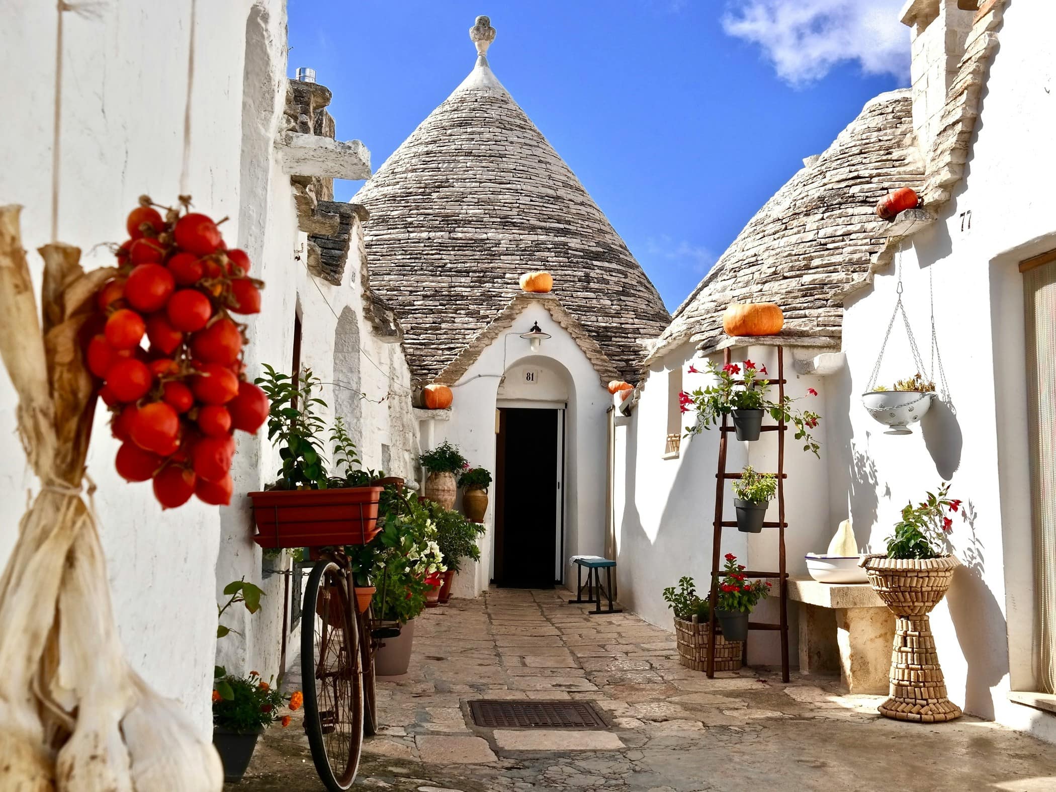 Puglia Trulli of Alberobello Apulia - Image by Alessio Roversi on Unsplash