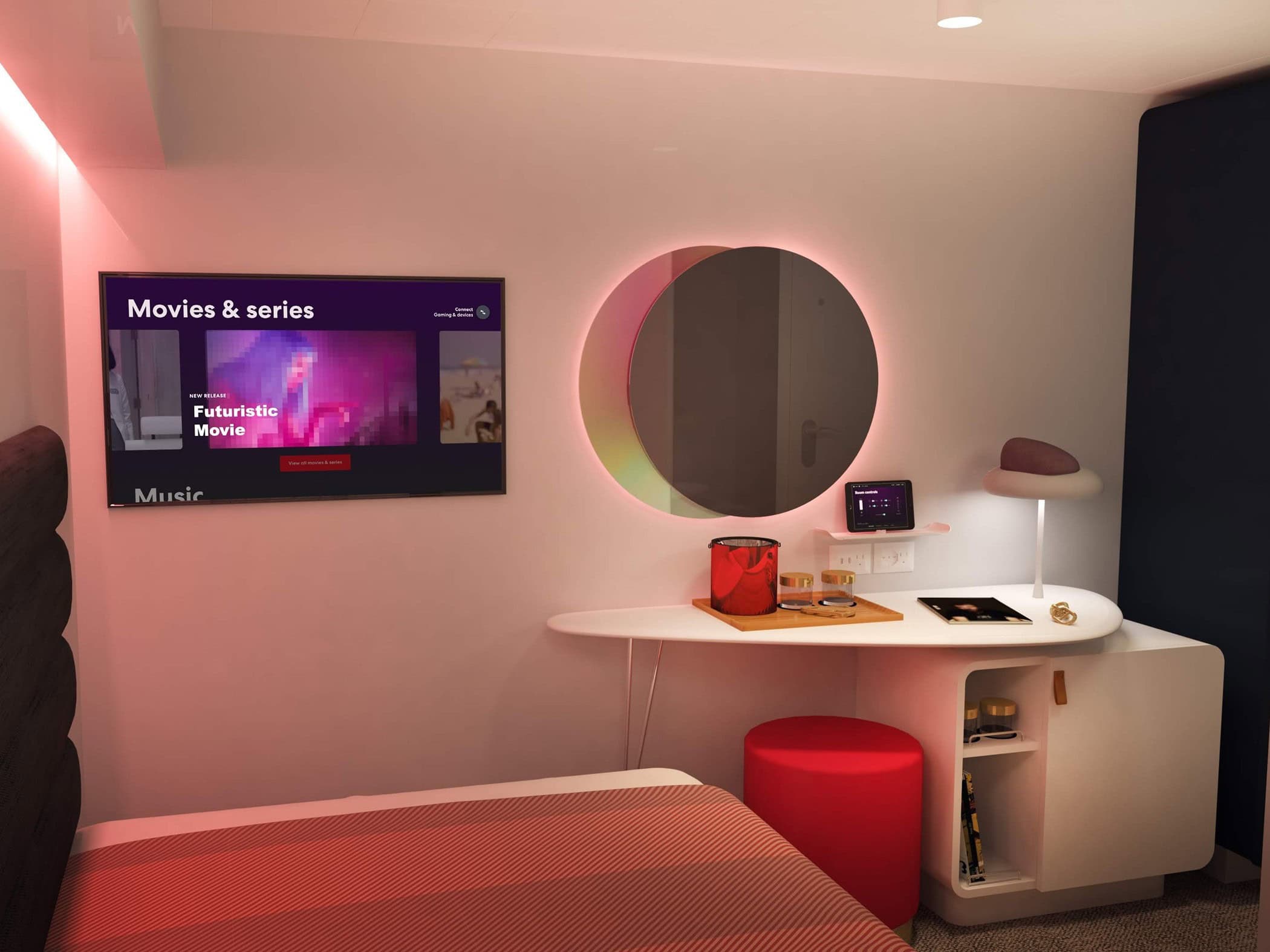 Virgin Voyages Solo Insider Cabin