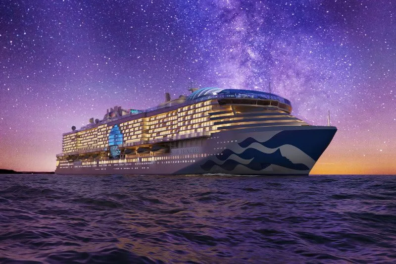 Star Princess Exterior Render