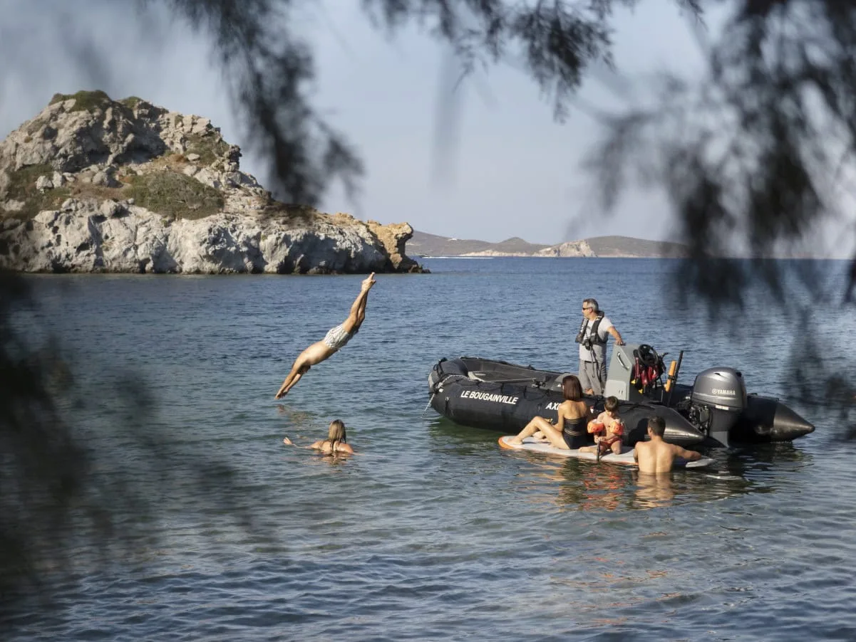 Zodiac Patmos ©PONANT Bernard Bertrand