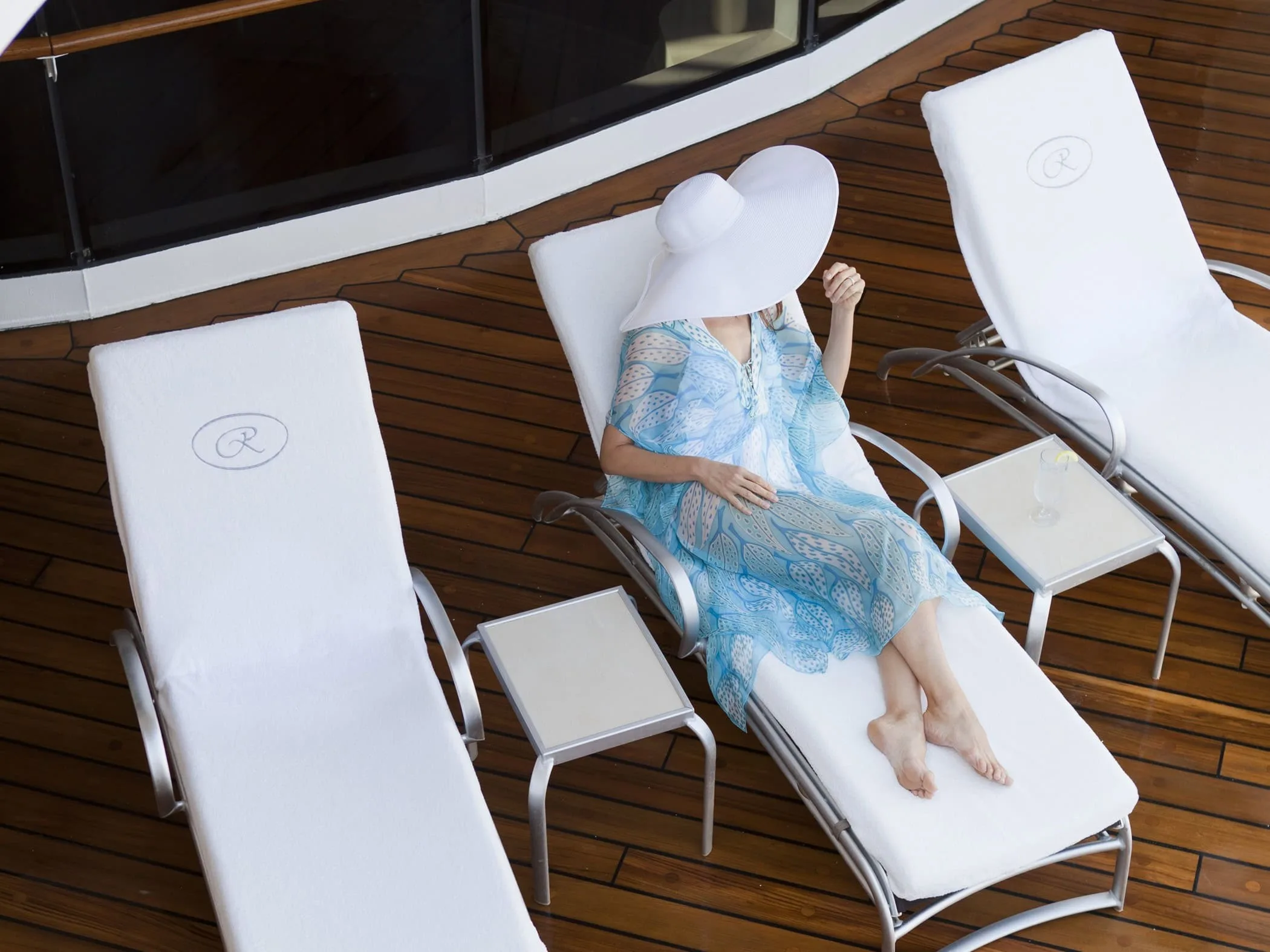 Pool Deck Woman
