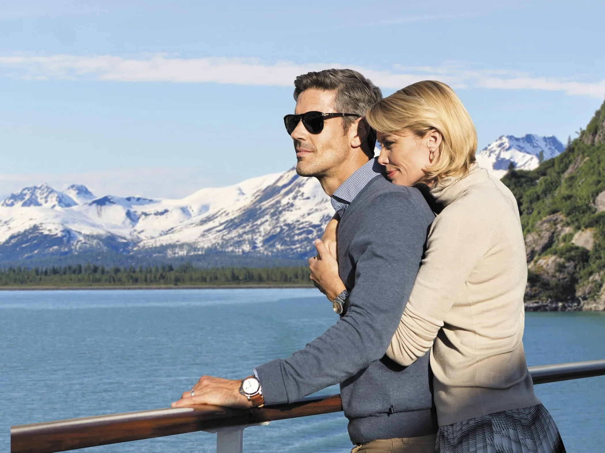 Alaska Rail Couple
