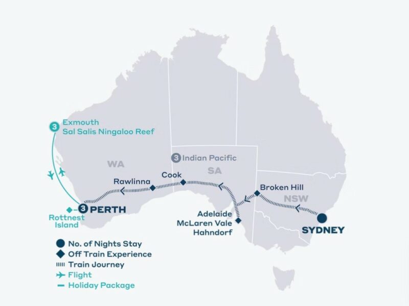 Indian Pacific - Perth & Ningaloo Reef