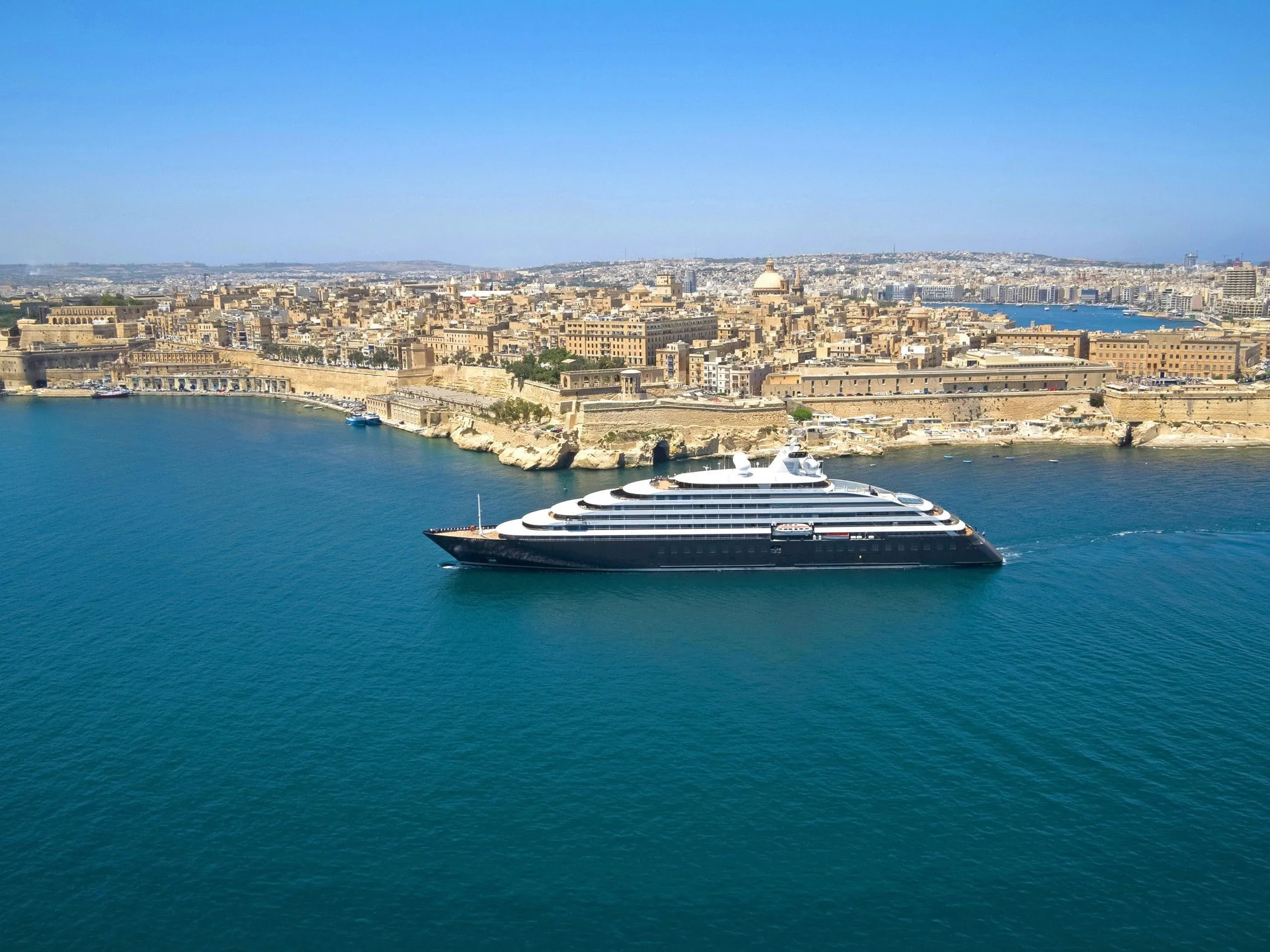 Scenic Eclipse Exterior - Valetta Malta
