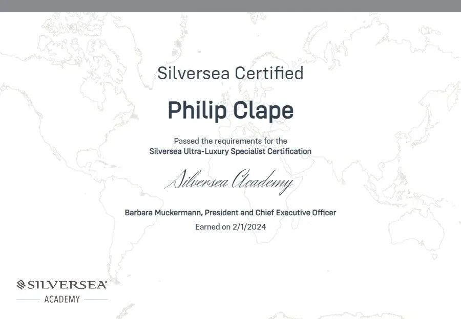 Silversea Ultra-Luxury Specialist - Philip Clape