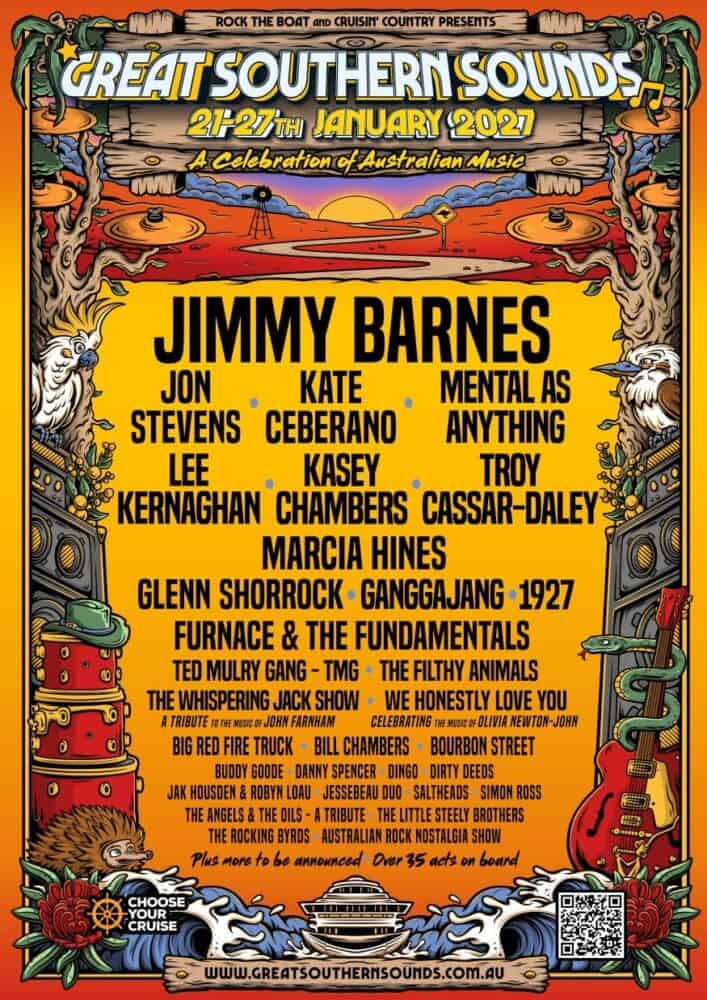 Great Southern Sounds 2027 Updated Artist Listing