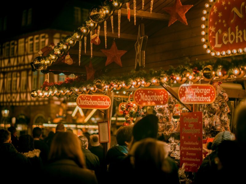 Frankfurt Christmas Market - Image by cmophoto.net on Unsplash