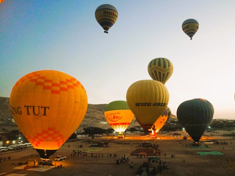 Hot Air Ballooning over the Valley of the Kings - Image by Holidays Beckon
