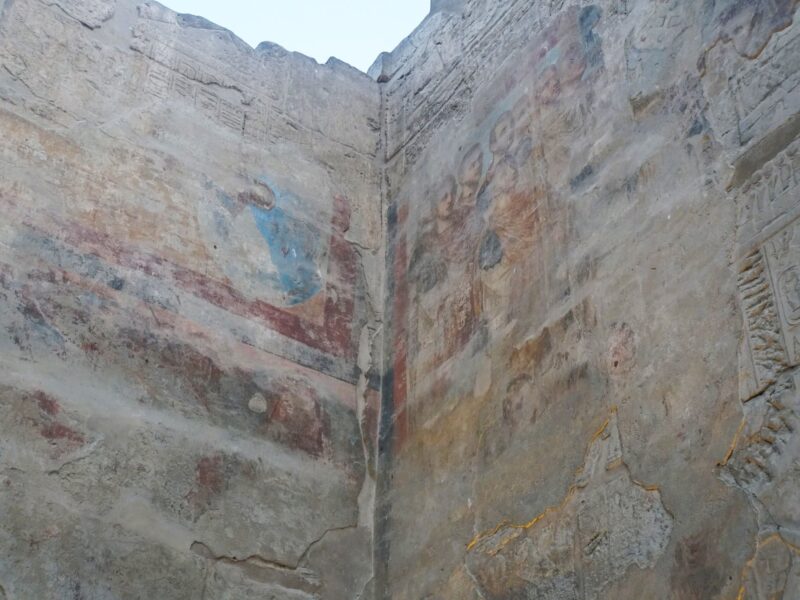 Christian friese covering Egyptian artefacts - Image by Holidays Beckon