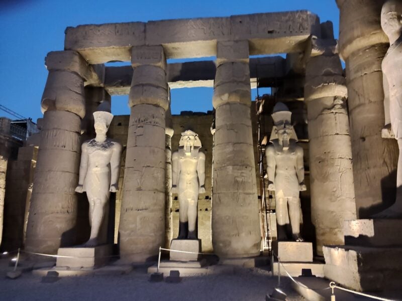 Luxor Temple at dusk - Image by Holidays Beckon