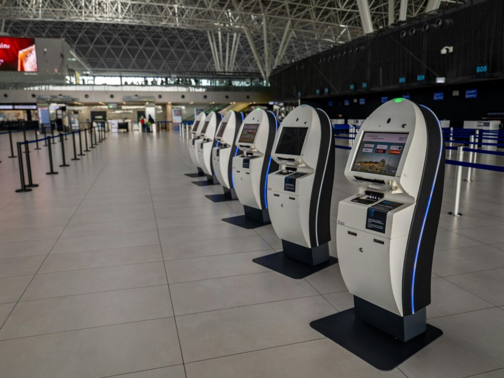 Airport Kiosks - Image by Vladimir Srajber from Pexels
