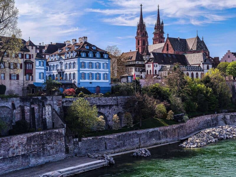 Basel on the Rhine River - Image by open borders on Pexels.com