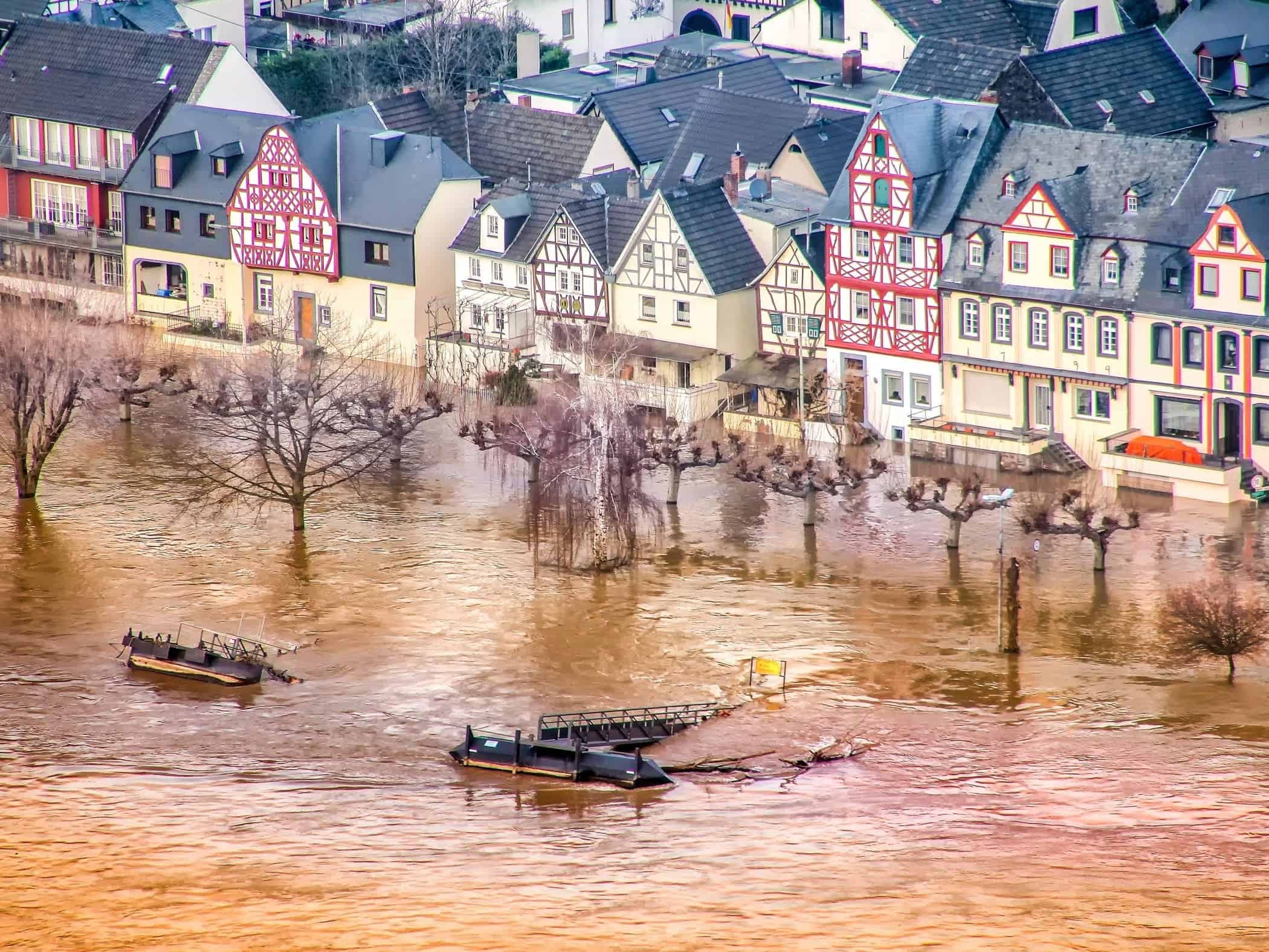 Rhine In Flood - Illustrative Image By Tom (analogicus) From Pixabay