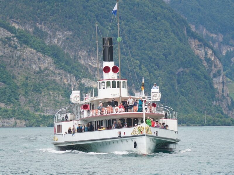 Fluelen Steamboat to Lucerne