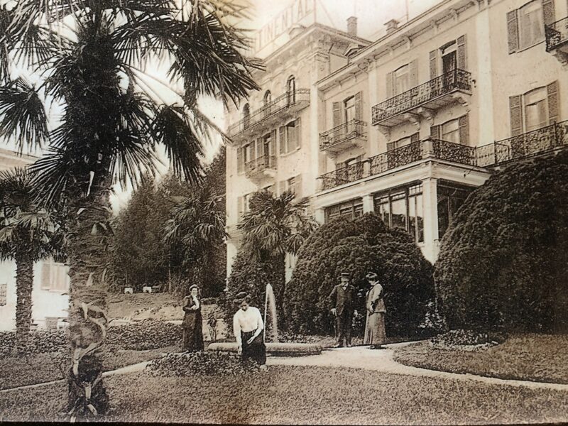 A fabulous print of the Continental Park Hotel in the 1920's